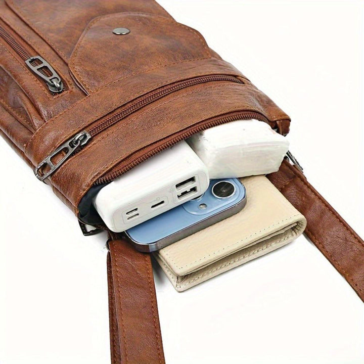 Danielle | Læder Crossbody Taske