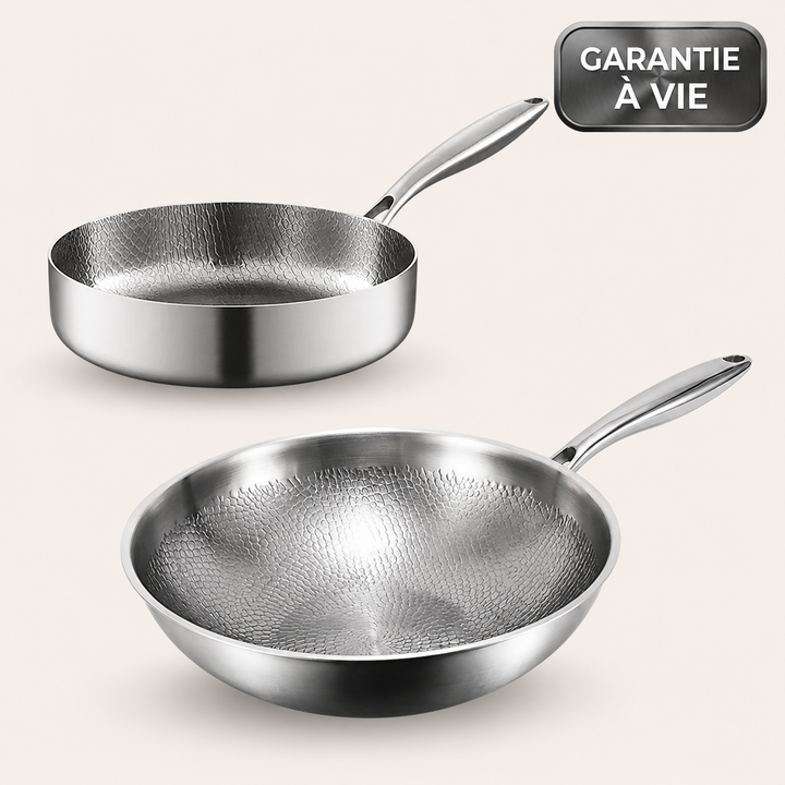 Vaillant Titane Ensemble Wok et Poêle Profonde